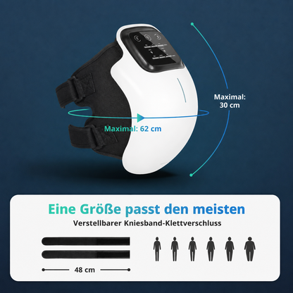 Celoriva™  Beheiztes Knie-Massagegerät mit Rotlichttherapie